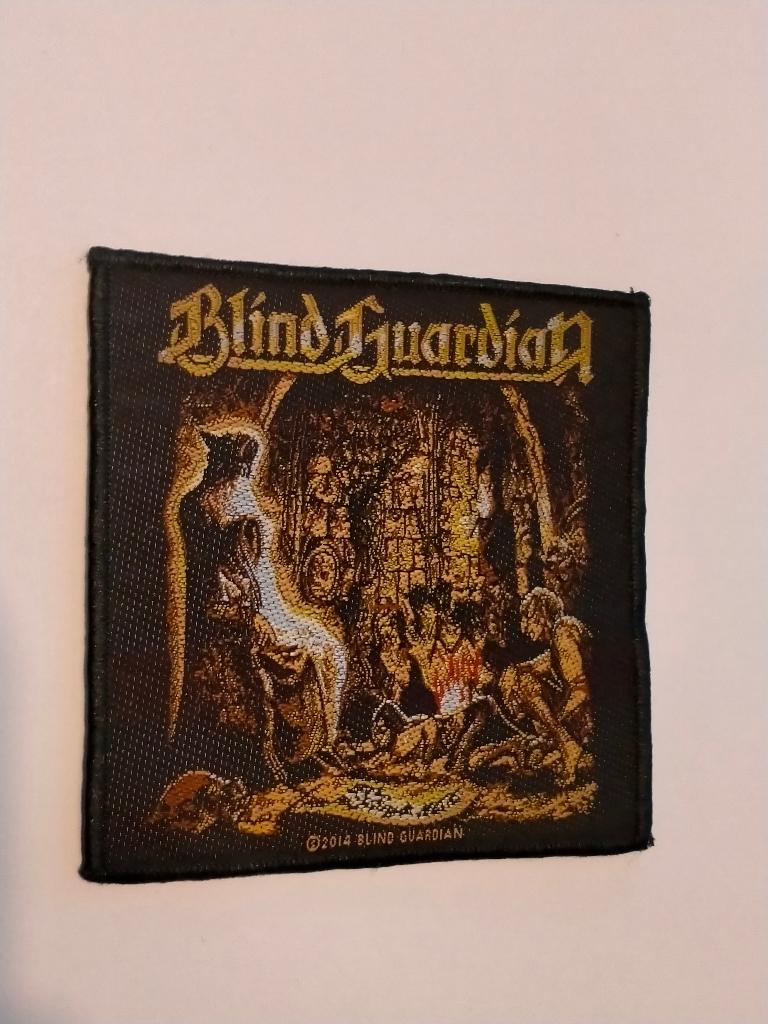 Blind Guardian 2014 band rock metal logo patch embleem, Ophalen of Verzenden, Gebruikt, Kleding