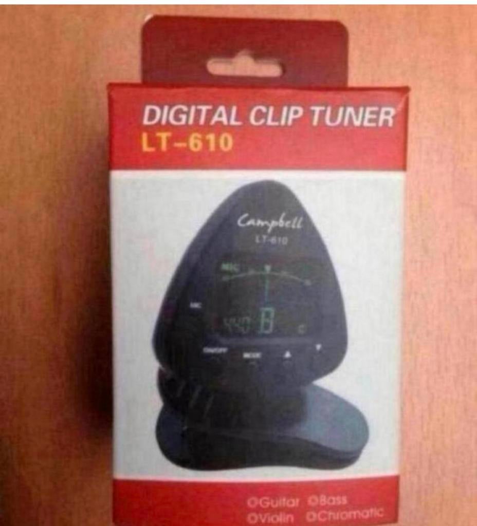 Stemapparaat LCD Tuner voor Chromatic, Gitaar, Viool, Bas!!!, Ophalen of Verzenden, Nieuw, Akoestische gitaar