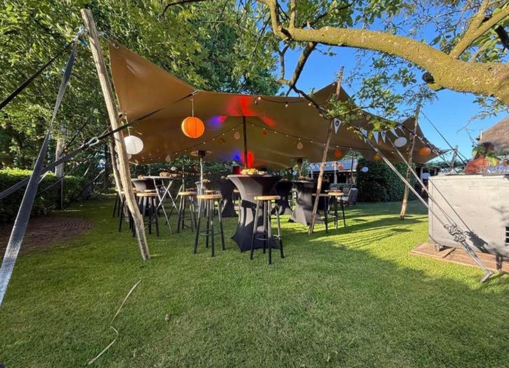 Stretchtent te huur 10.5 x 4.5, Tuin en Terras, Partytenten, Ophalen of Verzenden