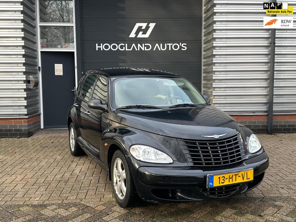 Chrysler PT Cruiser 2.0-16V Touring Aut Inruiler koopje, Auto's, Chrysler, Gebruikt, Startonderbreker, 4 cilinders, Zwart