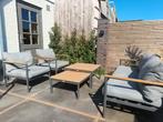Jutlandia aluminium loungeset, 4 zitplaatsen, Aluminium, Ophalen of Verzenden, Zo goed als nieuw