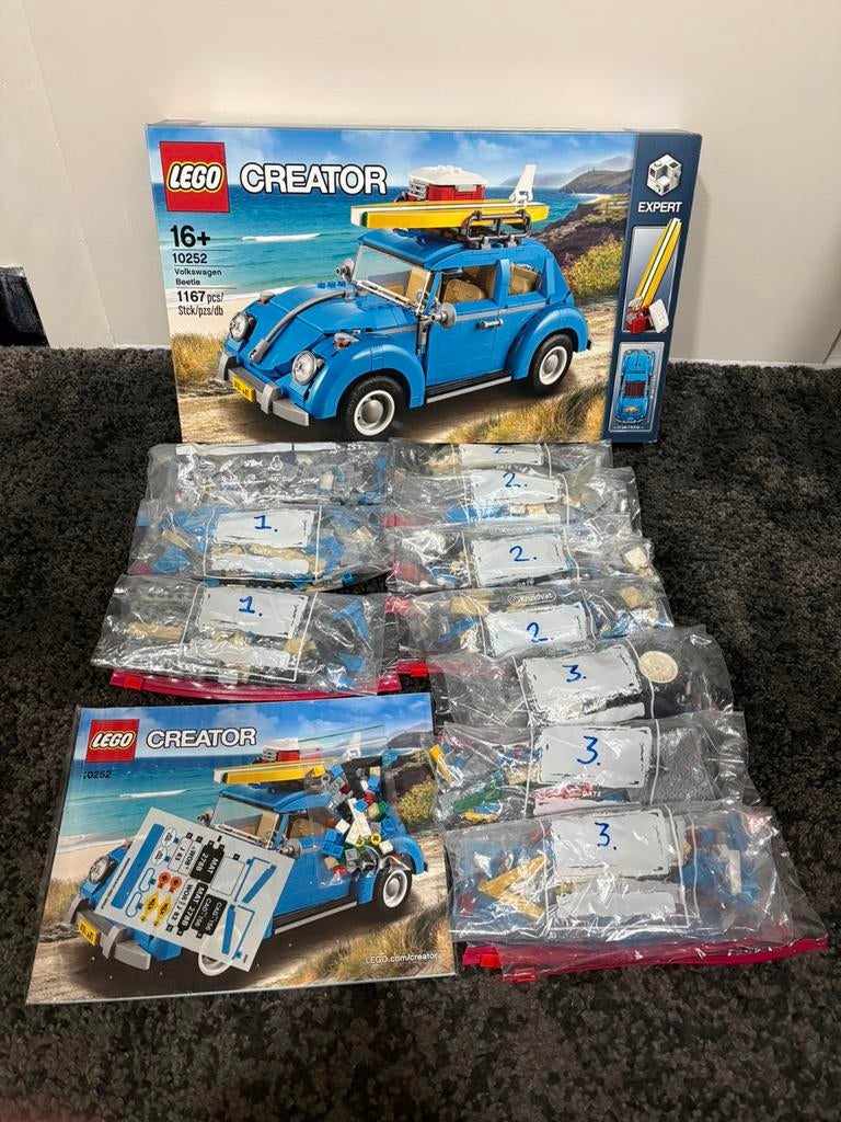 Compleet | LEGO Creator Expert 10252 Volkswagen Kever, Lego, Ophalen of Verzenden, Zo goed als nieuw, Compleet