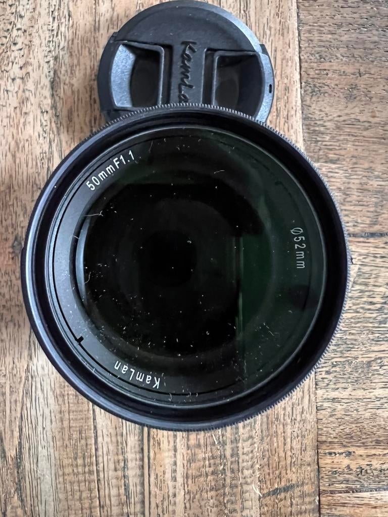 50mm F1.1 APS-C Large Aperture Manual Focus Lens, Ophalen of Verzenden, Zo goed als nieuw, Standaardlens