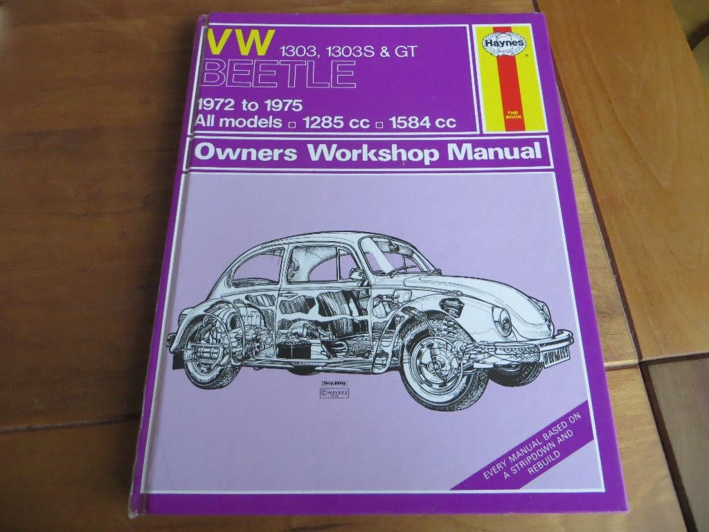 Haynes workshop manual Volkswagen Kever 1303 / S 1972-1975, Ophalen of Verzenden