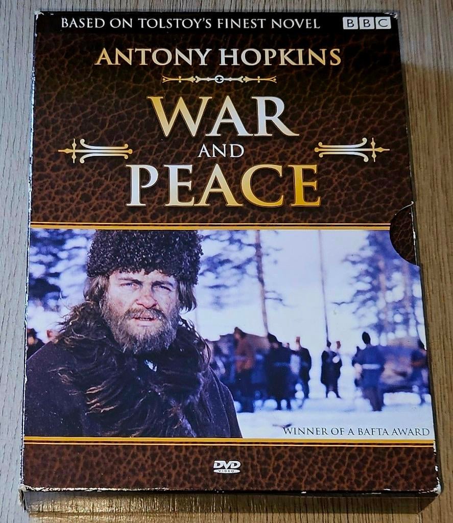 War and Peace - 5DVD Box - Antony Hopkins BBC, Ophalen of Verzenden, Zo goed als nieuw