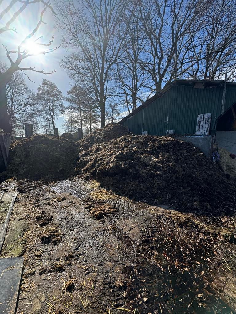 Paardenmest met stro - Ideaal voor uw tuin!, Ophalen, Mest