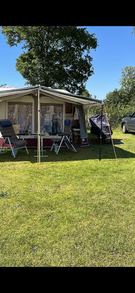 Te koop fijne Home Car Racer39  Trophy Caravan, Home-car, Dwarsbed, Treinzit, 750 - 1000 kg