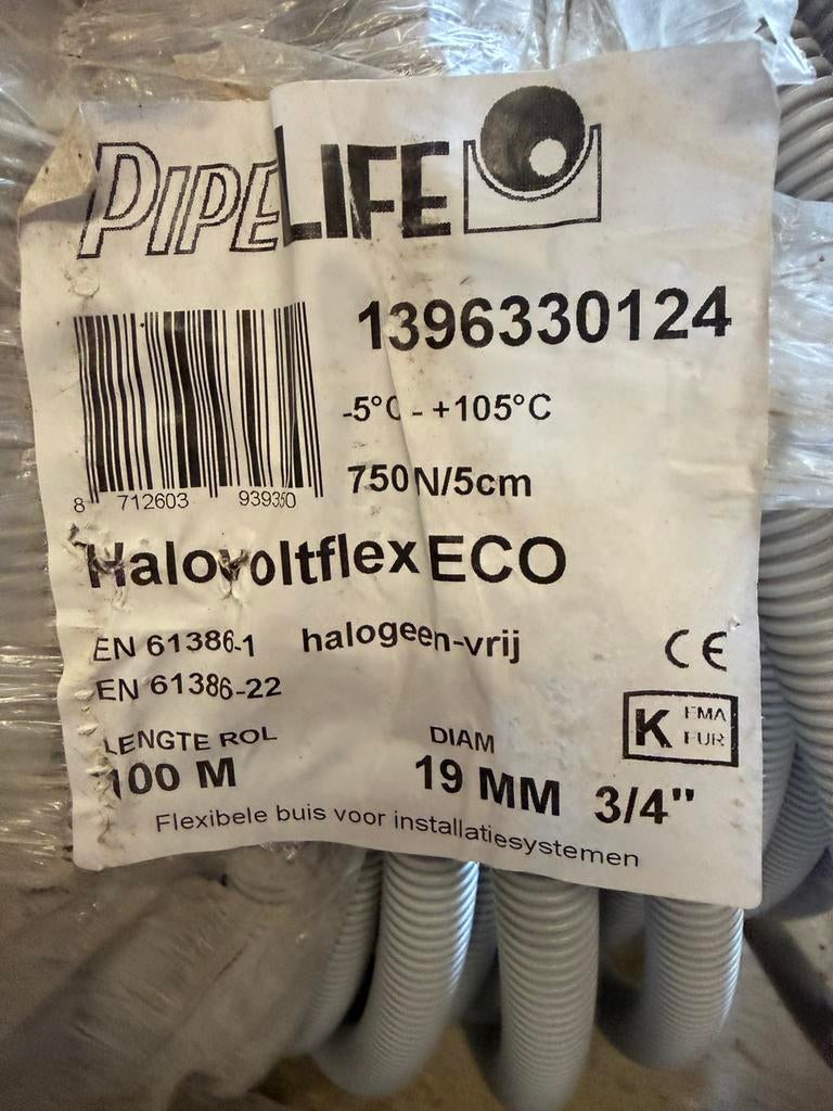 Installatie buis flexibel, Ophalen, Overige materialen, 6 meter of meer, Overige typen