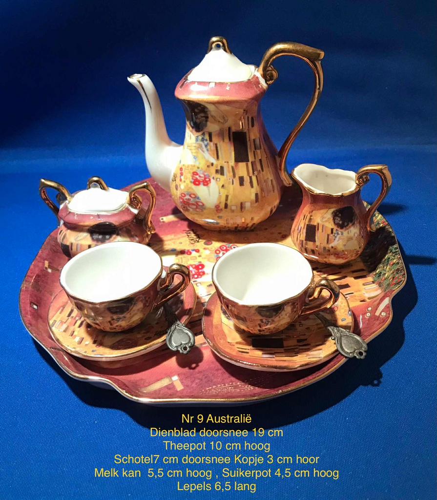 Australisch Porseleinen Theeservies klein model, Ophalen of Verzenden