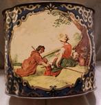 Vintage blik met afbeeldingen, Ophalen of Verzenden