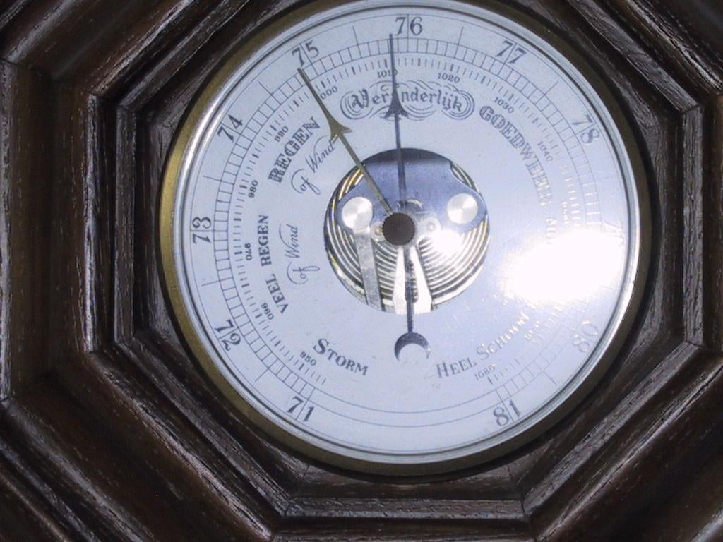Oude Barometer, Antiek en Kunst, Ophalen of Verzenden