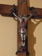 Omgedraaide corpus aan kruis., Ophalen of Verzenden