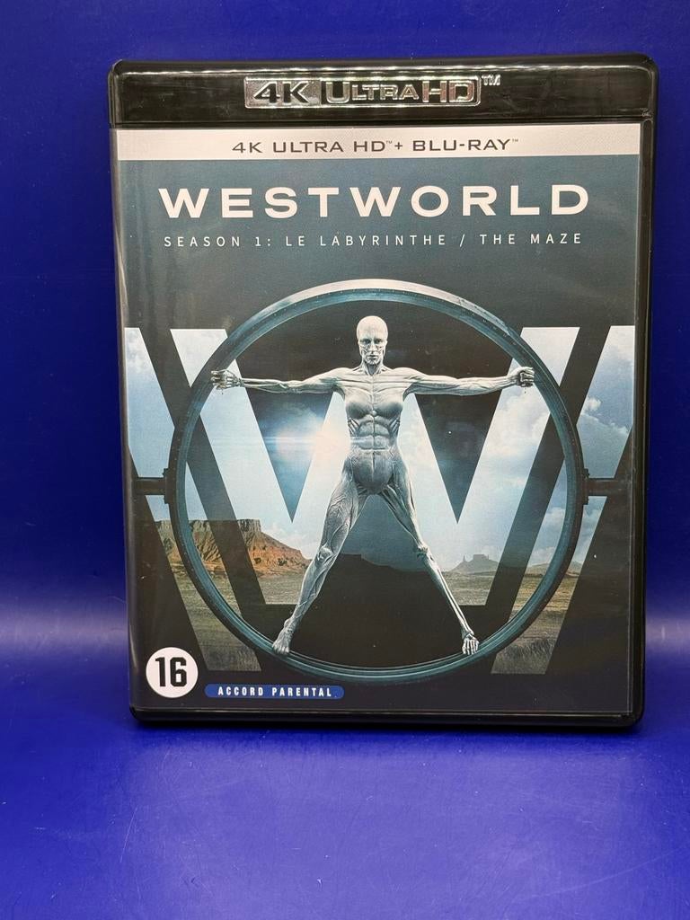Westworld Seizoen 1 4K Ultra HD + Blu-ray Boxset, Verzenden, ., Boxset, Zo goed als nieuw