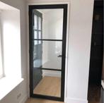 Staal look deur zwarte binnendeur Arkel | SLECHTS €295,00,-, Niet ingevuld, 80 tot 100 cm, Binnendeur, Niet ingevuld