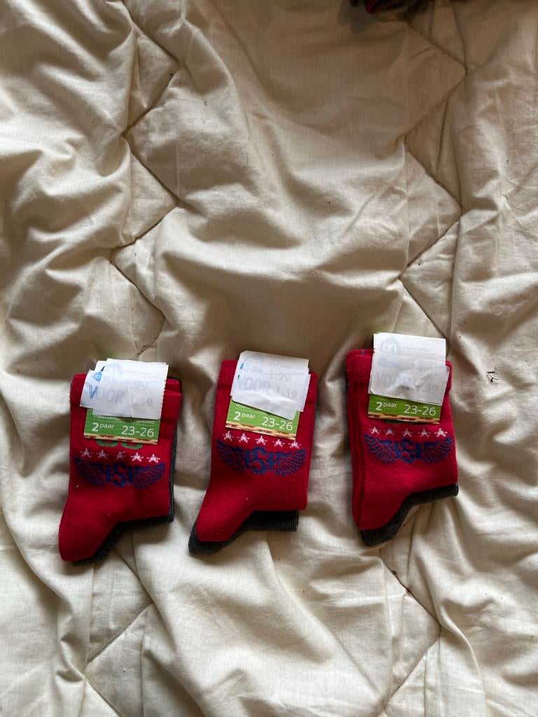 3x Albert Heijn Sokken Maat 23-26 - Nieuw, Jongen of Meisje, Nieuw, Ophalen of Verzenden, Sokken