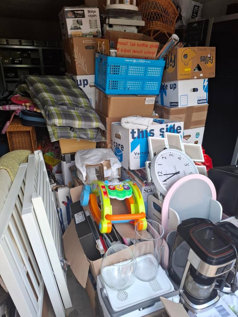 Grote partij rommelmarktspullen. 2 aanhangers vol, Diversen, Rommelmarktspullen, Gebruikt, Ophalen