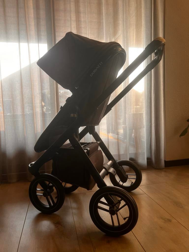 Dubatti kinderwagen met diverse accessoires, Kinderen en Baby's, Kinderwagens en Combinaties, Ophalen, Gebruikt, Kinderwagen, Overige merken