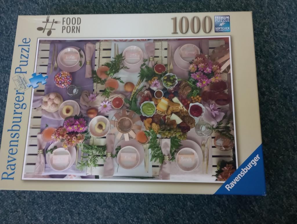 Complete puzzel 1000 stukjes, Hobby en Vrije tijd, Ophalen of Verzenden, 500 t/m 1500 stukjes, Zo goed als nieuw, Legpuzzel