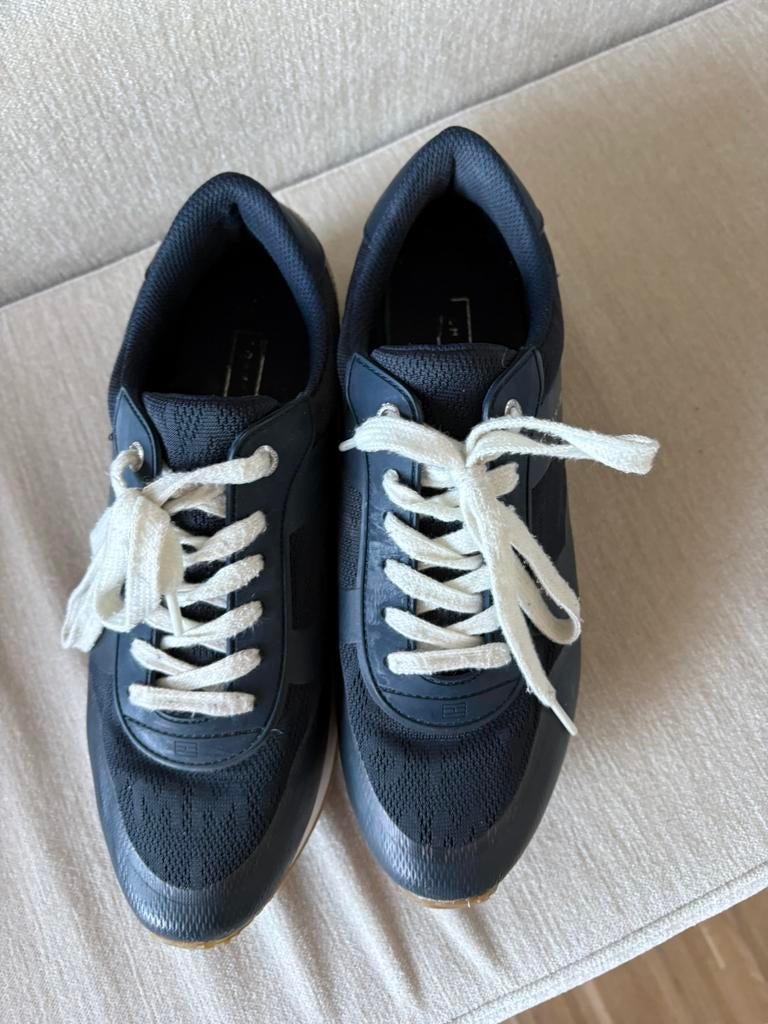 Tommy hilfiger donkerblauwe sneaker mt 40, Verzenden, Blauw, Sneakers of Gympen, Zo goed als nieuw