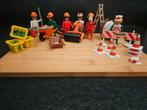 Playmobil wegwerkers vintage, Ophalen, Gebruikt, Complete set