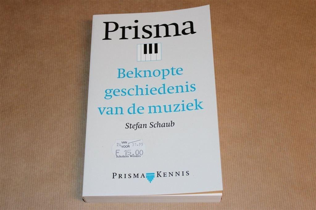 Beknopte Geschiedenis Muziek — Prisma Boek Met Voorbeelden, Ophalen of Verzenden, Zo goed als nieuw