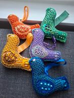 Pasen,gekleurde vogels, Ophalen of Verzenden, Nieuw, Figuurtje(s), Wolvilt