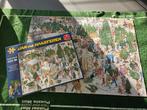 JvH puzzel, Kerstbomenmarkt, 1000st, zgan, Ophalen of Verzenden, 500 t/m 1500 stukjes, Zo goed als nieuw, Legpuzzel
