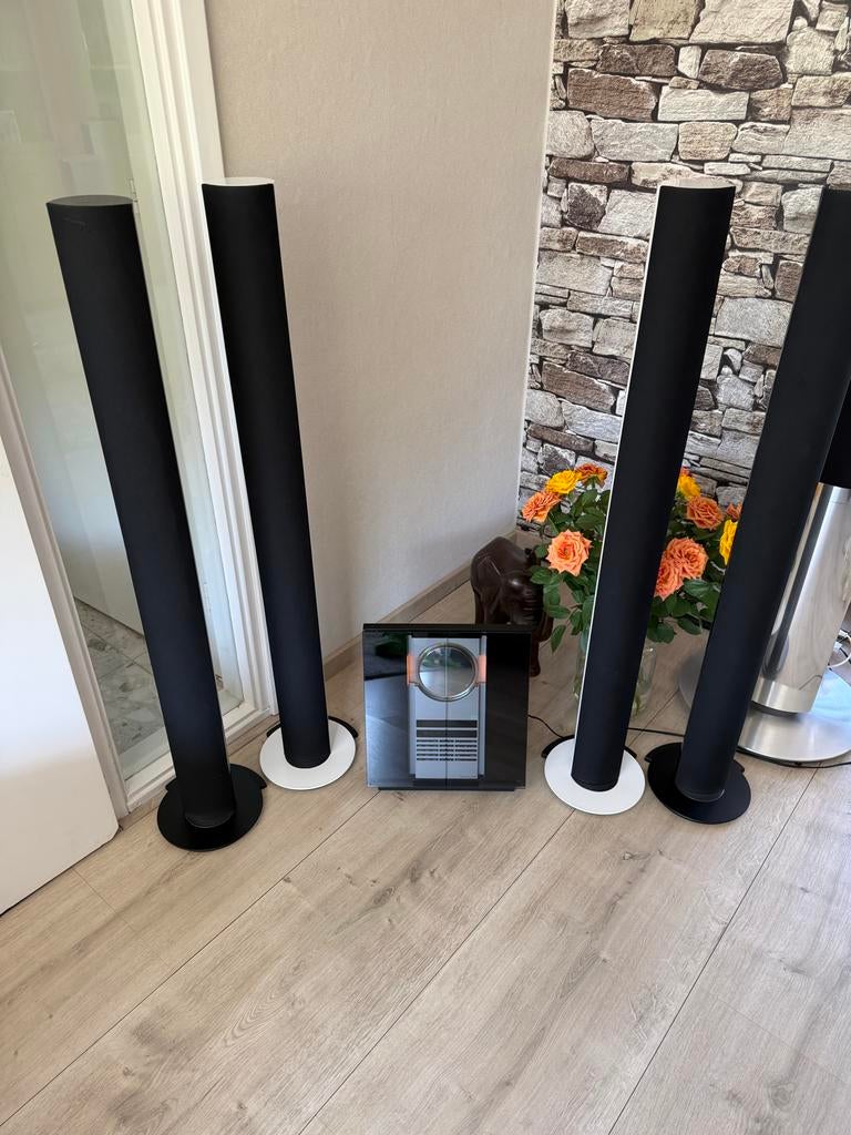Bang & Olufsen beosound 3200 met BeoLab 6000 speakers, Cassettedeck, Zo goed als nieuw, Bang & Olufsen, Losse componenten