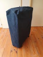 Opvouwbaar logeerbed - Zeer goede staat, met wielen, Eenpersoons, Zwart, Zo goed als nieuw, 80 cm