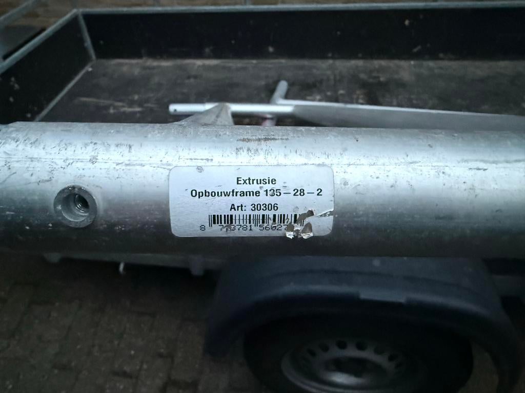 2x Euroscaffold opbouwframe rolsteiger 135cm breed, Doe-het-zelf en Verbouw, Steigers, Ophalen, Gebruikt, Rolsteiger of Kamersteiger