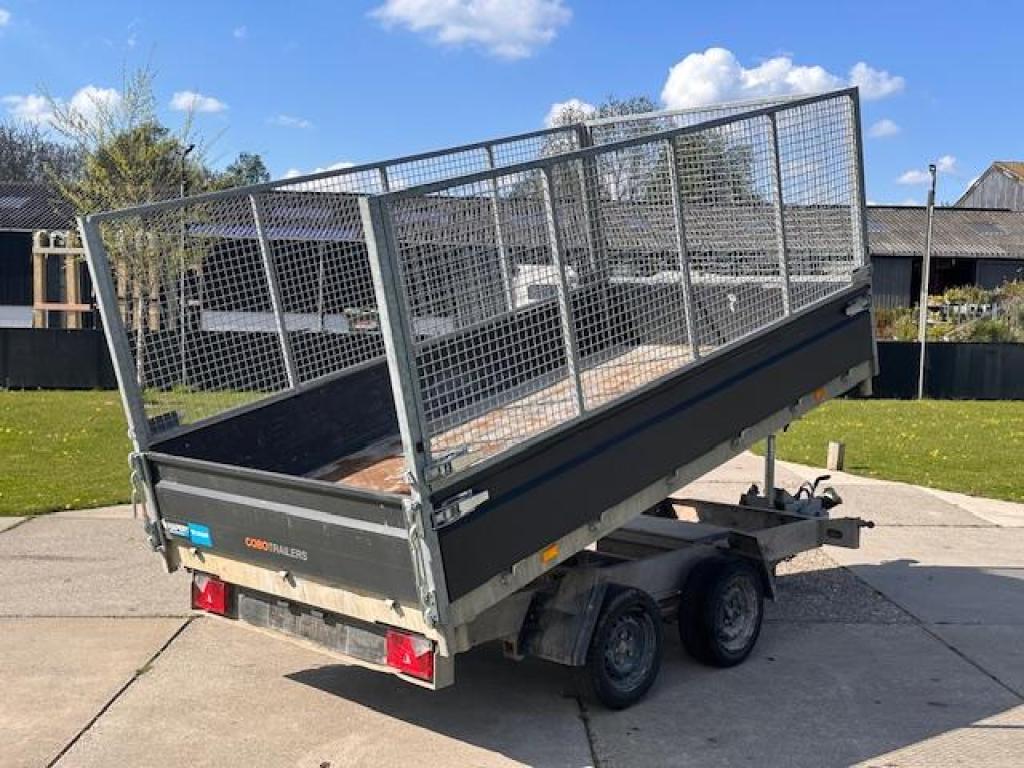 Hapert Parabool 3 zijdige kieper 3500 kg TOPPER, Auto diversen, Aanhangers en Bagagewagens, Gebruikt