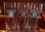 3 Gulpener bierglazen - Limburgs Bier, Ophalen of Verzenden, Gebruikt, Bierglas