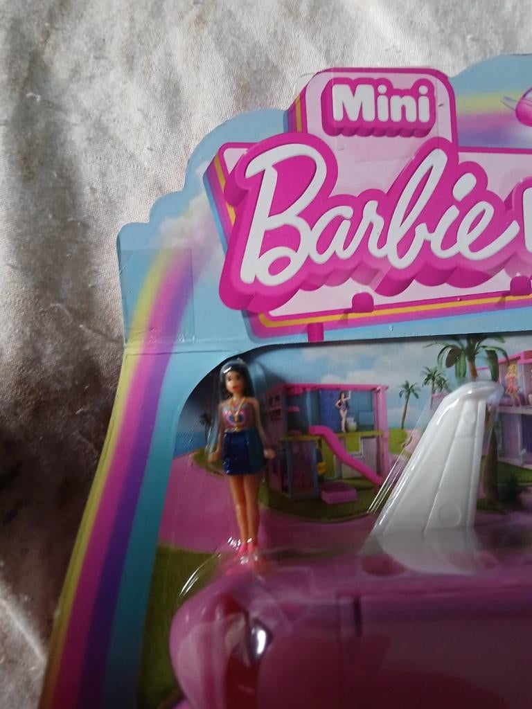 Mini Barbieland vliegtuig., Ophalen of Verzenden, Nieuw, Babypop
