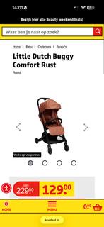Nieuwe Little Dutch Buggy Comfort Rust - Ongebruikt!, Kinderen en Baby's, Buggy's, Ophalen of Verzenden, Nieuw, Overige merken
