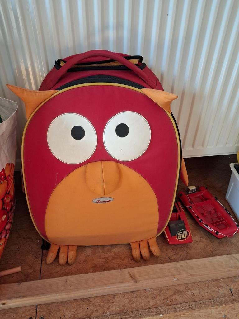 Samsonite kinderkoffer, Sieraden, Tassen en Uiterlijk, Koffers, Overige materialen, Wieltjes, Gebruikt, 50 tot 60 cm