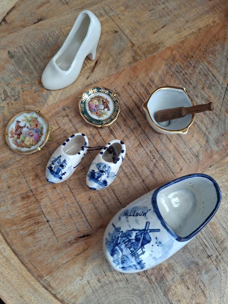 Kleine porseleinen te koop, Ophalen of Verzenden