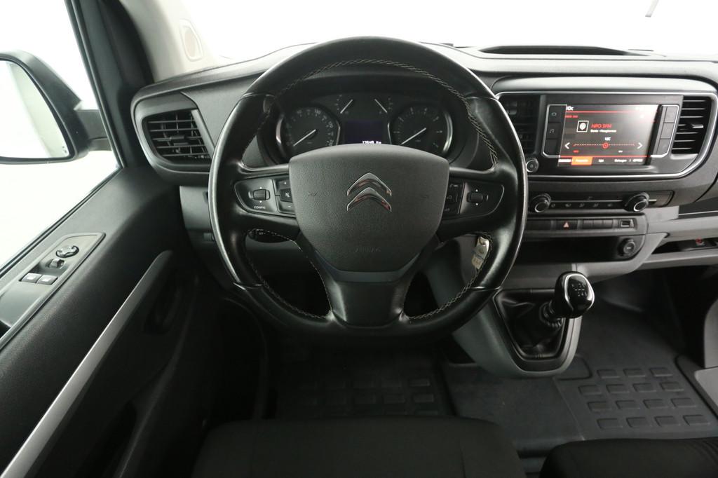 Citroën Jumpy 2.0 BlueHDI 145PK L3H1 | DC | 6 Zits | Airco, Auto's, Bestelauto's, Voorwielaandrijving, 145 pk, Stof, Gebruikt