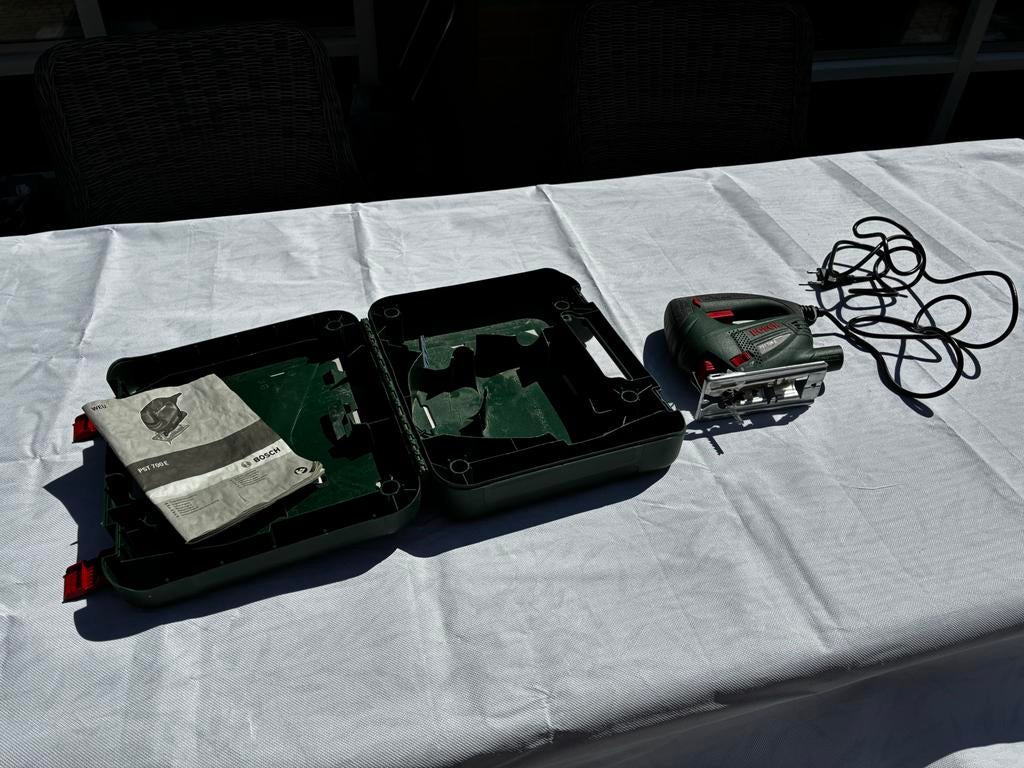 Bosch Decoupeerzaag PST 700 E - Werkt perfect!, Gebruikt, Decoupeerzaag, Ophalen of Verzenden, 30 tot 70 mm