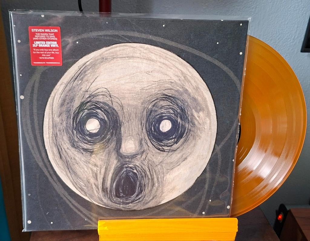 Steven wilson The raven refused to sing orange vinyl, Cd's en Dvd's, Vinyl | Rock, Progressive, Ophalen of Verzenden, 12 inch