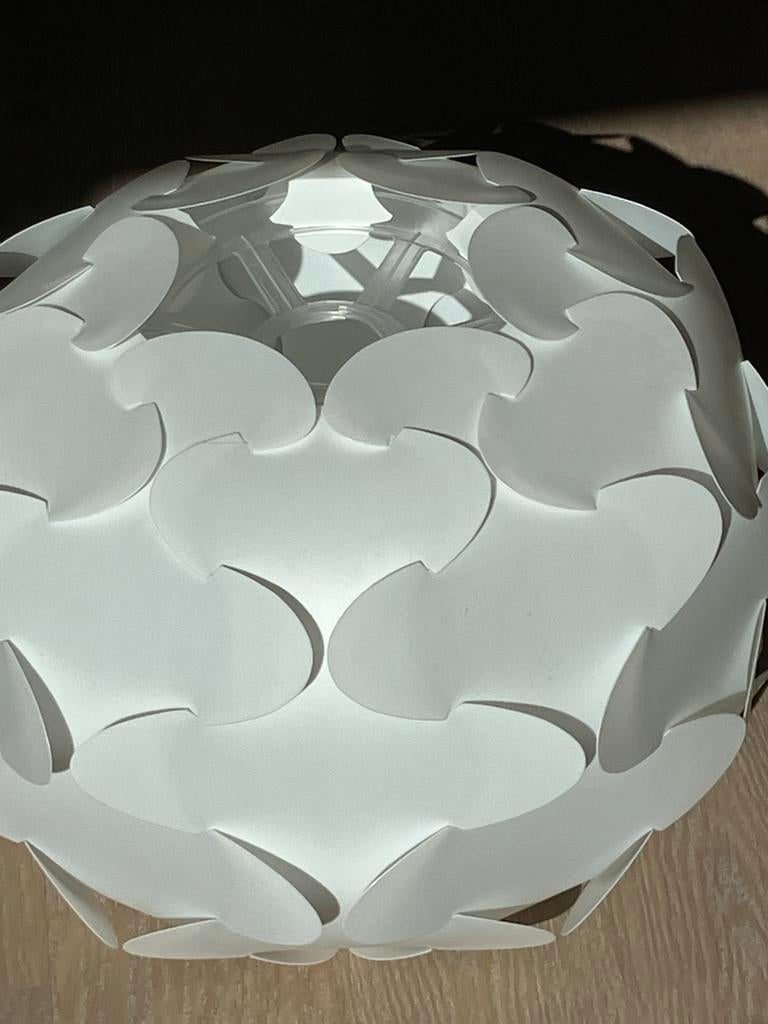 Retro hanglamp Ikea Fillsta 50 cm, Ophalen of Verzenden, Gebruikt, Kunststof, 50 tot 75 cm
