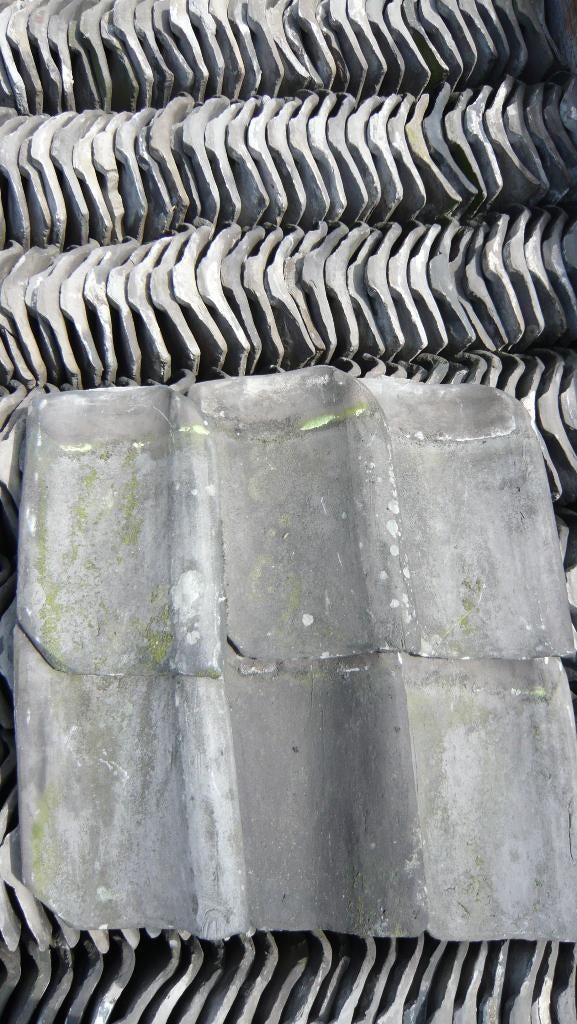 10.000 stuks gesmoorde dakpan Oud Hollands handvorm., Ophalen, Overige materialen, Gebruikt, Overige typen