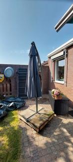 Zwevende parasol, grijs, Ophalen, Gebruikt