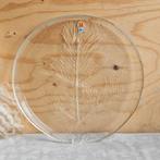 Humppila Finland handgemaakt glazen bord dennentak relief, Ophalen of Verzenden