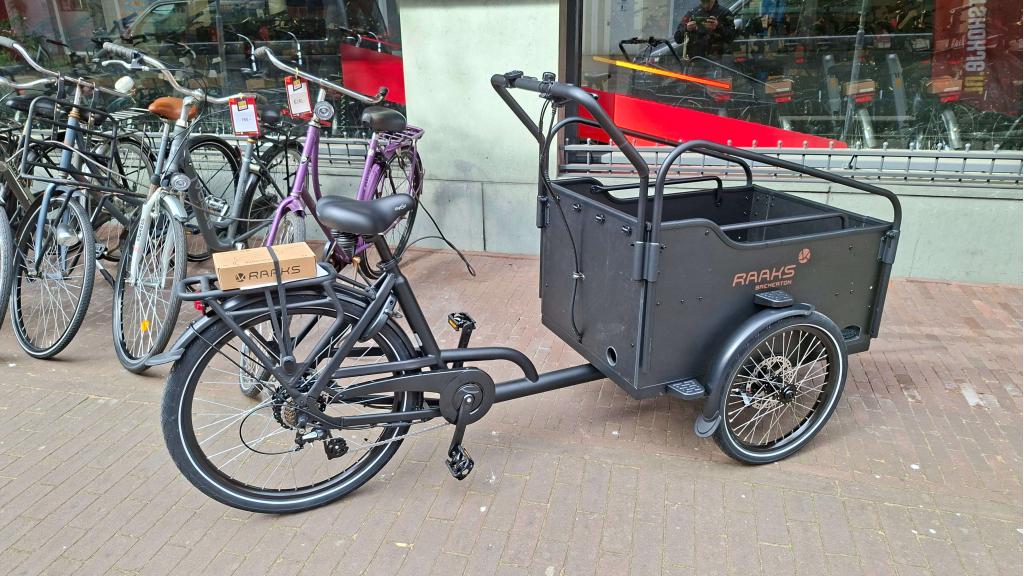 Fietshokje Raaks: Raaks Bremerton elektrische bakfiets nieuw, Fietsen en Brommers, Fietsen | Bakfietsen, Niet ingevuld, Nieuw