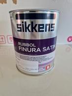 Sikkens Rubbol Finura Satin RAL 9010, Ophalen, Nieuw, Wit, Lak