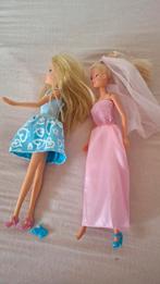 Twee Barbie poppen in goede staat, Ophalen of Verzenden, Zo goed als nieuw, Barbie