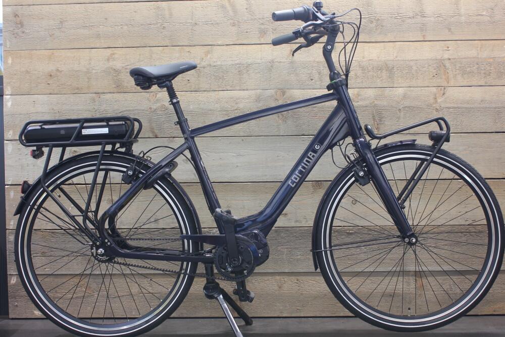 Cortina E-common dark grey belt drive 80Nm nu na inruil €, Fietsen en Brommers, Fietsen | Heren | Herenfietsen, Niet ingevuld
