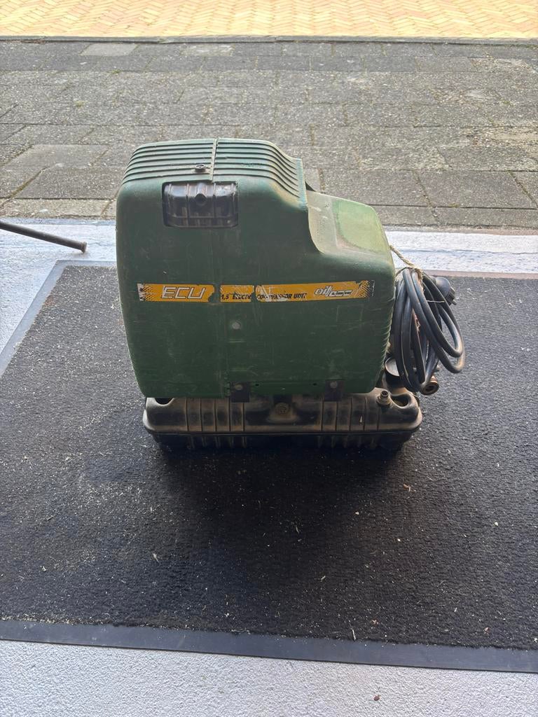 ECU Compressor - Gebruikt, 1.5 PK, Olievrij, Ophalen, Gebruikt, 6 tot 10 bar, Minder dan 200 liter/min