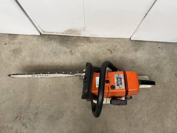 Ketingzaag GEZOCHT!, Ophalen, Gebruikt, Benzine