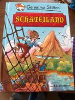 Geronimo Stilton - Schateiland (bewerking R.L. Stevenson), Ophalen of Verzenden, Zo goed als nieuw, Fictie algemeen
